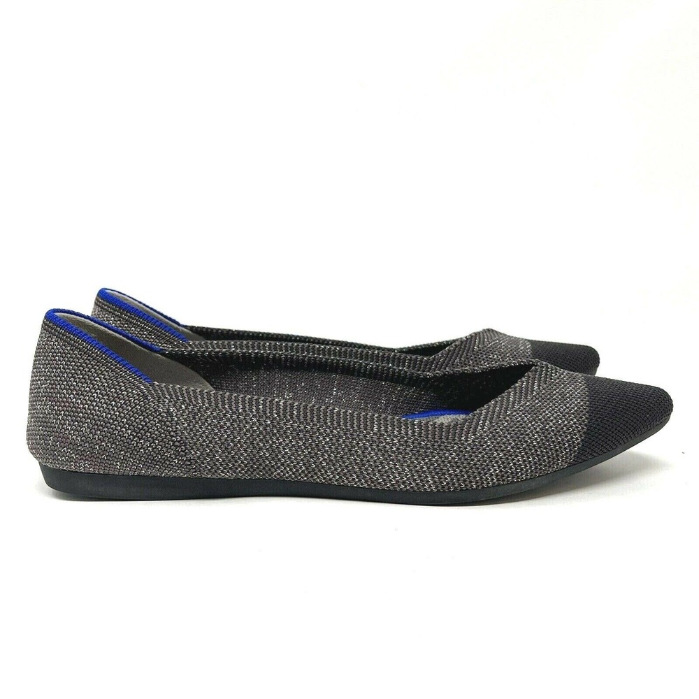 Rothy's The Point Twilight Metallic Captoe 6.5 - image 4